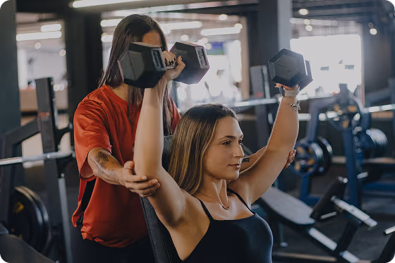 Musculação na Academia Ajuste
